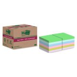 Notes repositionnables recyclées couleurs Super Sticky Post-it - bloc de 70 feuilles