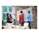 Tableau blanc Impression Pro acier laqué - 120 x 90 cm - Nobo