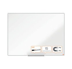 Pizarra blanca lacada Impression Pro Nobo - 120 x 90 cm