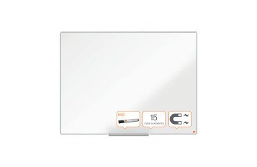 Pizarra blanca lacada Impression Pro Nobo - 120 x 90 cm