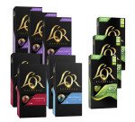 Pack découverte 100 Capsules de café L'Or  - 7 boîtes + 3 offertes