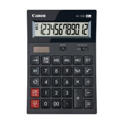 Calculatrice de bureau Canon AS-1200 - 12 chiffres