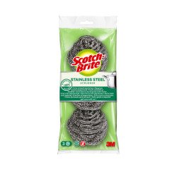 Paglietta in acciaio inossidabile Scotch-Brite®, confezione da 3 pezzi