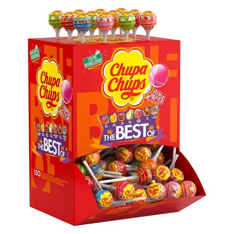 Sucettes Chupa chups - Boite de 150