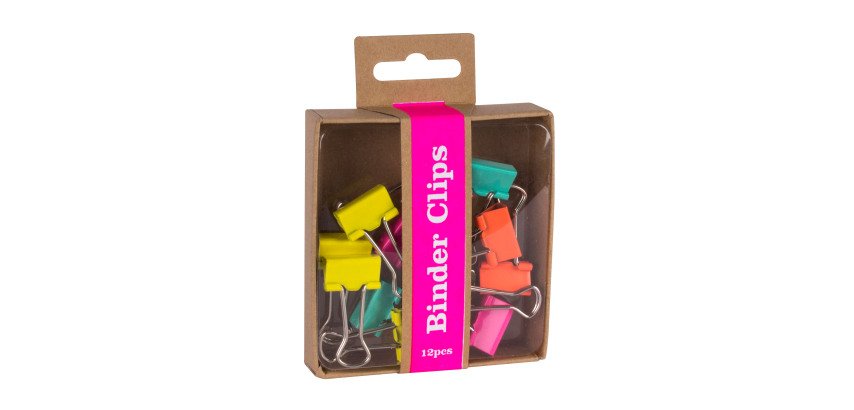 Pinzas abatibles Fluor Collection Apli - Caja de 12