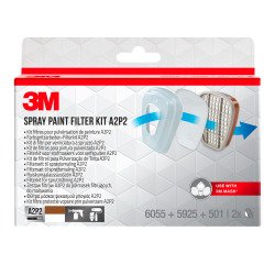 Filtros para Demi Mascará 3M serie 6000 A2P2- pack de 2