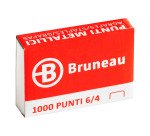 Punti metallici Bruneau 6/4 confezione da 10000 punti