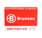 Punti metallici Bruneau 6/4 confezione da 10000 punti