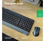 SET TASTIERA+MOUSE TREZO WIRELESS DESKSET ECO TRUST