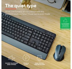En_trust set tastiera+mouse trezowireless deskset