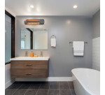 Riscaldatore per il bagno Nedis - 1200W - 2 modalità di calore - IPX4 - grigio