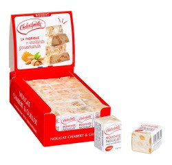 Nougats tendres de Montélimar aux amandes 30 g Chabert et Guillot - 24 bouchées