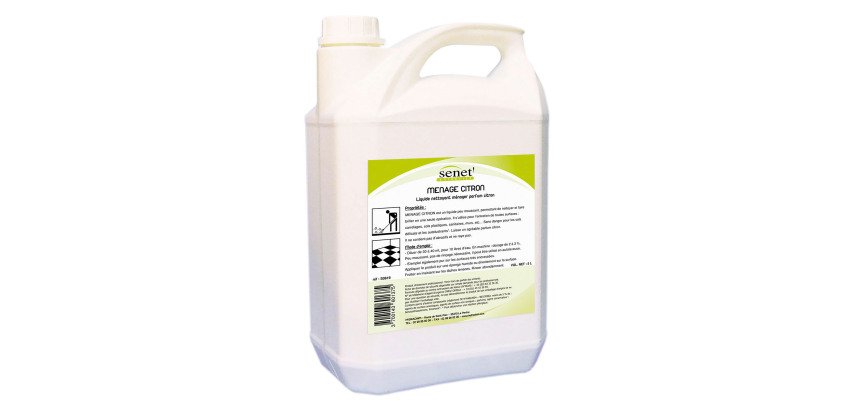 Nettoyant ménager Senet citron - Bidon 5 L