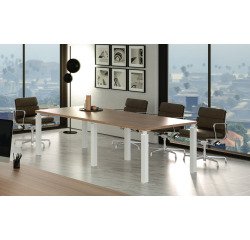 Tavolo riunione Florida e Florida 4 l 220 x p 100 x h 74 cm