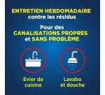 Entretien canalisations Ouragan au charbon actif – Flacon de 700 ml