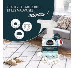 Destructeur d'odeurs désinfectant Boldair Fleur de coton - Spray 500 ml