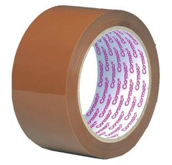 Nastro da imballo COMET in PP - adesivo acrilico a base d'acqua - 50 mm x 66 m - avana
