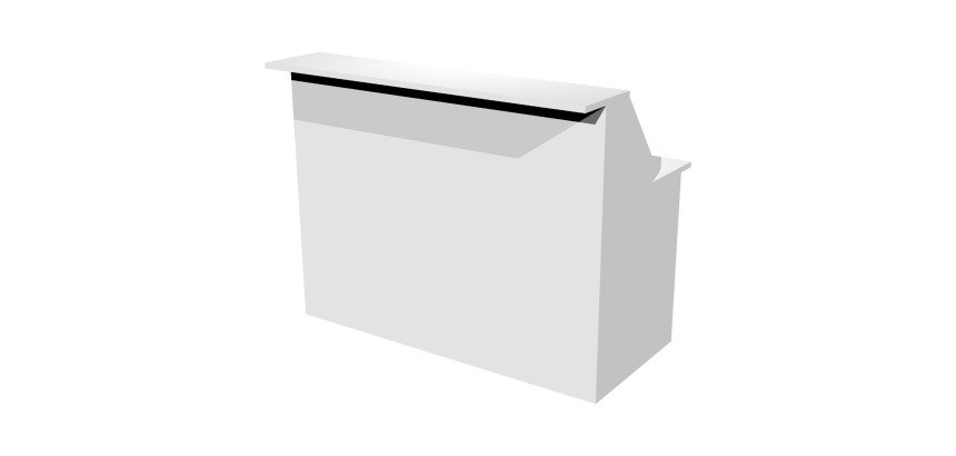 Bancone reception componiible Musa