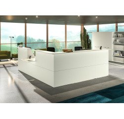 BANCONE RECEPTION 140 BIANCO