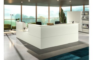 En_bancone reception 140 cm musa bianco 