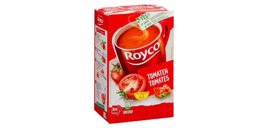 Soupe Royco Classic tomates - Boîte de 25 sachets