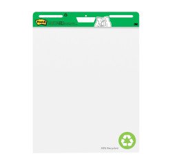 Mobiel paperboard - flipover Meeting Chart gerecycleerd Post-it® - set van 2 stuks