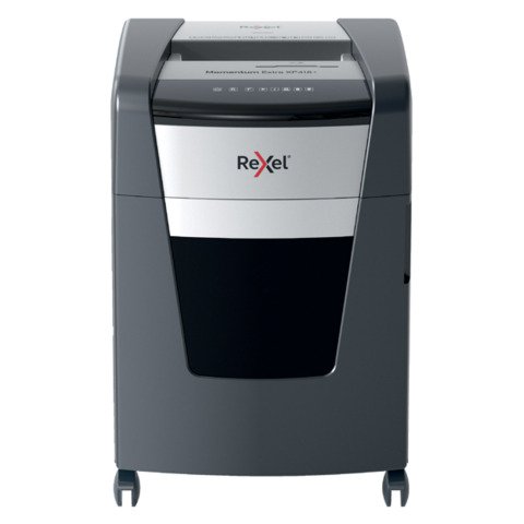 Destructora Rexel Momentum Extra XP418+ - Corte partículas