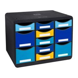 Klassifizierungsmodul Exacompta Storebox mit 11 Schubladen