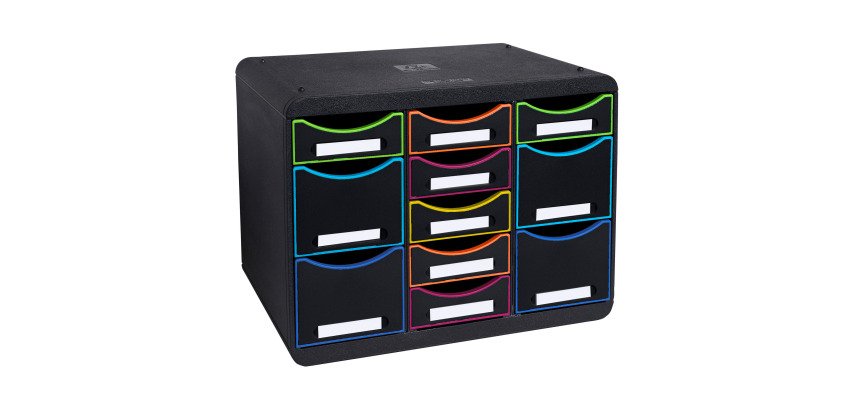 Module de rangement Exacompta Storebox 11 tiroirs