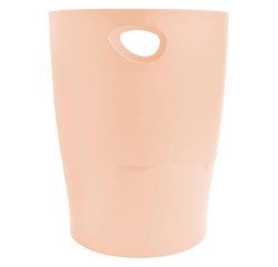 Corbeille à papier Ecobin Exacompta corail
