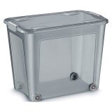 Boîte de rangement Smart Box 67 litres recyclée translucide