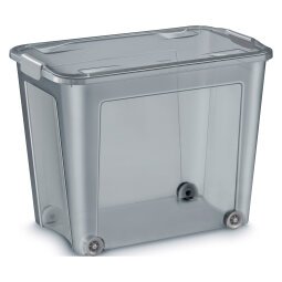 Opbergdoos Smart Box 67 liter - gerecycleerd en doorzichtig