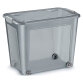 Boîte de rangement Smart Box 67 litres recyclée translucide