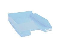 Corbeille à courrier standard Exacompta Bee Blue - couleurs tendances