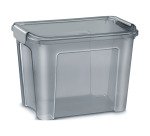 Boîte de rangement Smart Box 18 litres recyclée translucide