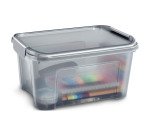 Boîte de rangement Smart Box 13 litres recyclée translucide