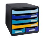 Module de rangement Exacompta Big Box Maxi 6 tiroirs