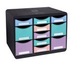 Módulo de almacenamiento de 11 cajones Storebox de Exacompta