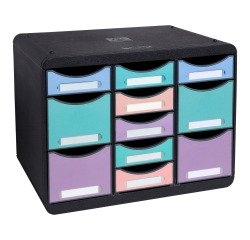 Módulo de almacenamiento de 11 cajones Storebox de Exacompta