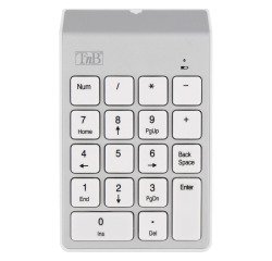 Teclado numérico inalámbrico TnB gris para portátiles
