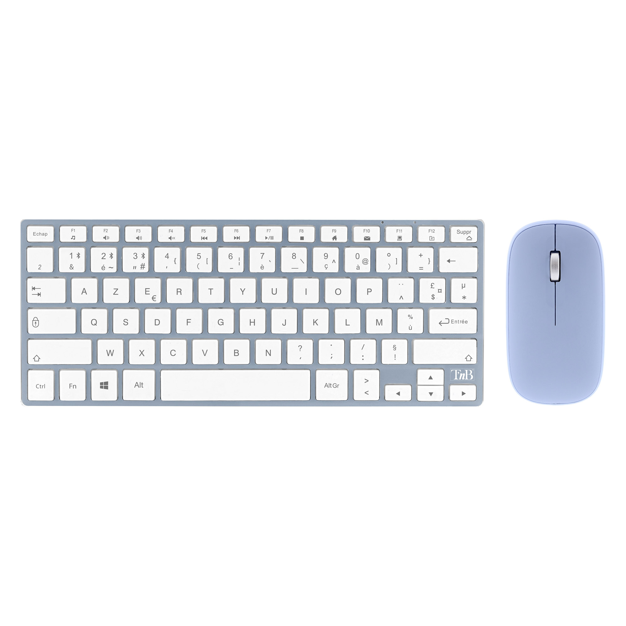 TNB Clavier sans fil Iclick pour Windows - Blanc - Claviers d