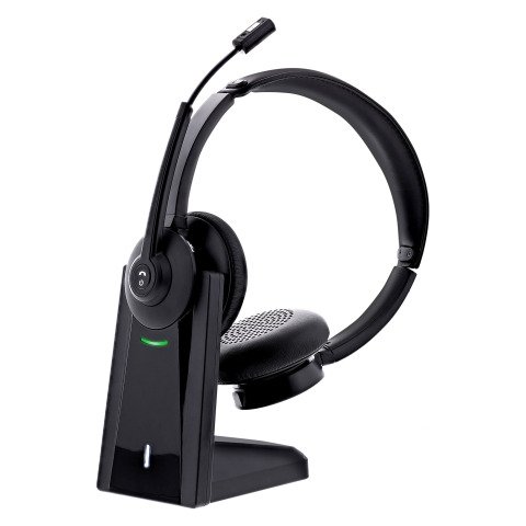 Auriculares inalámbricos biaurales Bluetooth con base de carga ACTIV 1000X Tnb