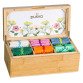 Thés et infusions Sélection Bio Pukka - Coffret en bambou de 42 sachets