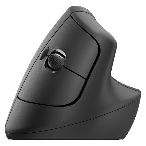 Ratón vertical Logitech Lift for Business negro