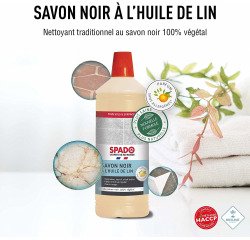 Savon à l'huile de lin Spado - Flacon 1 litre