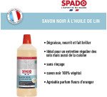 Savon à l'huile de lin Spado - Flacon 1 litre