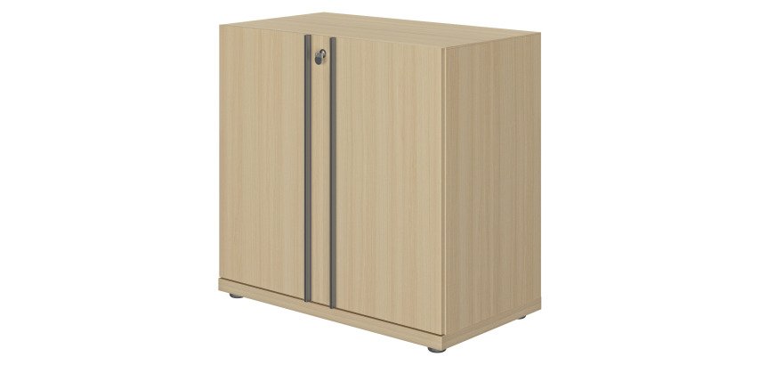 Houten kast met klapdeuren Onyx