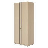 Armoire bois portes battantes Onyx