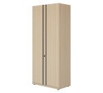 Armoire haute bois portes battantes Onyx