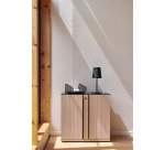 Top de finition en verre noir Onyx